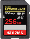 SanDisk SDXC 256GB Extreme PRO 300MB/s UHS-II V90