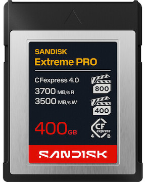 SanDisk 400GB CFexpress 4.0 Type B Extreme PRO