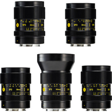 Cooke SP3 Full-Frame Prime 5-Lens Set (Z)