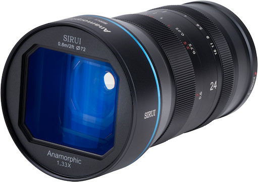 SIRUI F2.8 Anamorphic lens マイクロフォーサーズ Amazon.com : SIRUI 24mm Anamorphic Lens F2.8 1.33X S35