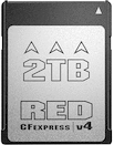 RED PRO 2TB CFexpress v4 Type B Memory Card