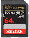 SanDisk SDXC 64GB Extreme PRO 200MB/s UHS-I U3