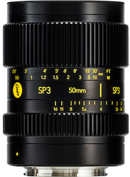 Cooke 50mm T2.4 SP3 Full-Frame Prime (Z)