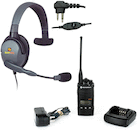 Motorola RDX Two-Way Radio w/ Eartec Open Studio Headset