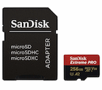 SanDisk UHS-1 microSDXC 256GB Extreme Pro U3 A2 II