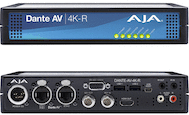 AJA Dante AV 12G-SDI/HDMI 4K Receiver
