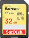 SanDisk SDHC 32GB Extreme 90MB/s UHS-1