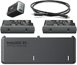 Insta360 X5 2-Battery w/ Fast Charge Case Power Kit