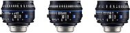Zeiss Compact Prime CP.3 Standard 3-Lens Set (PL)