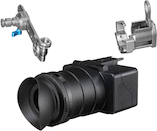 Kondor Blue FX6 LCD Clamp and NATO Rail with Sony FX9 Loupe