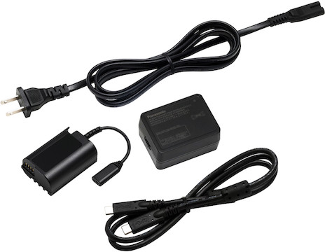 Panasonic DMW-AC11 AC Adapter w/ DMW-DCC18 DC Coupler