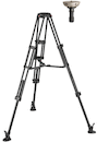 Manfrotto Aluminum Twin Leg Tripod w/ 520BALLSH Adapter