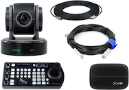 BirdDog P100 Basic Streaming Kit w/ RS422 Remote PTZ Control