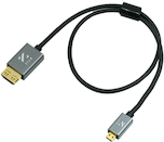 ZILR 4Kp60 17-inch Hyper-Thin HDMI Male to Micro Cable  